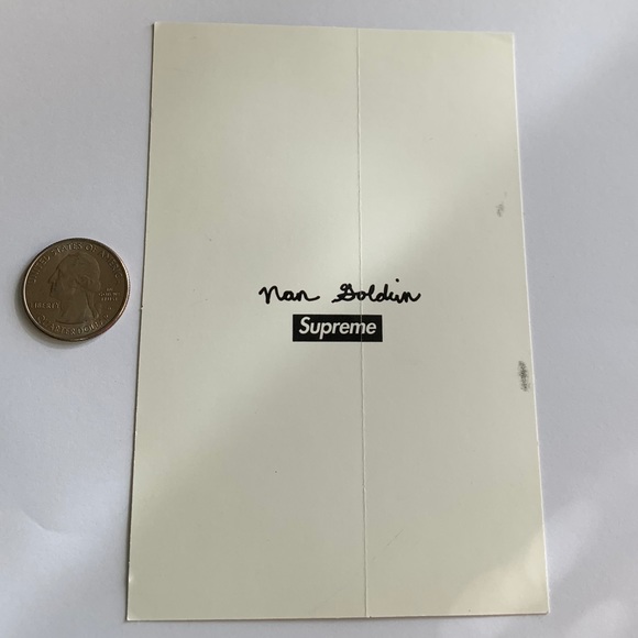 Nan Goldin x Supreme Kim Rhinestone Sticker SS18 - Picture 4 of 6